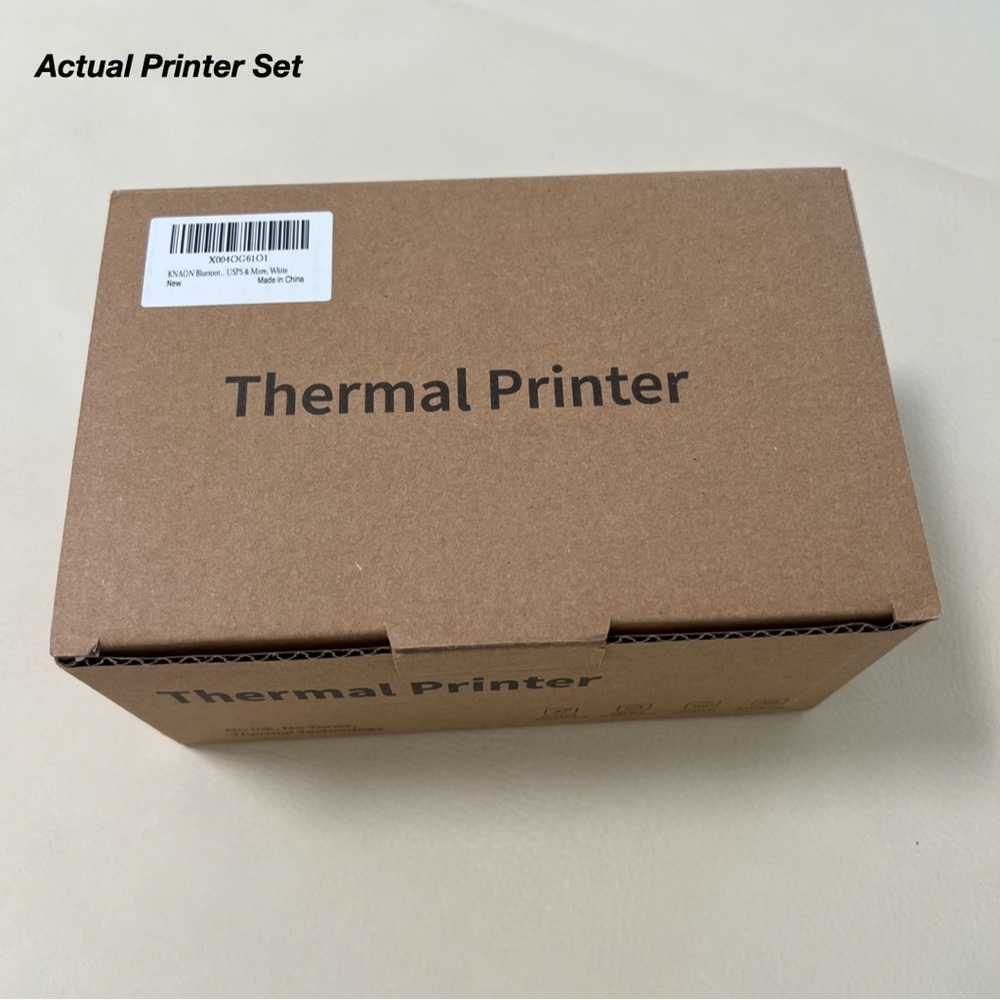 NWT: BT THERMAL PRINTER, SCALE & MICROPHONE/LIGHT TRIPOD (O/S) - Picture 7 of 14